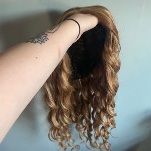 Strawberry Blonde Closure Wig